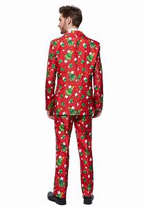 Suitmeister Red Christmas Tree Stars Suit