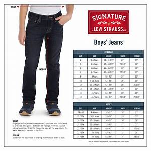 Boys Jeans Size Chart Levis Tutorial Pics