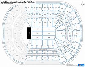 United Center Seating Charts For Concerts Rateyourseats Com