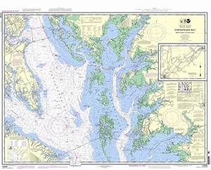 Noaa Nautical Chart 12230 Chesapeake Bay Smith Point To Cove Point