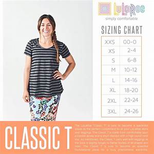 Lularoe Perfect T Size Chart