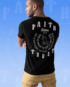 Christian Apparel Faith Shirt For Men Black Owned Shop Etsy