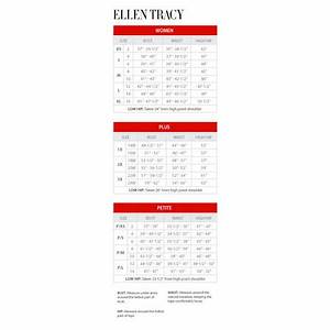 Ellen Tracy Clothing Size Chart Best Picture Of Chart Anyimage Org