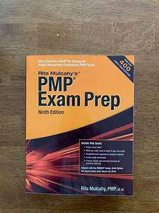 pmp exam prep book mulcahy 9th edition for sale in scarborough me