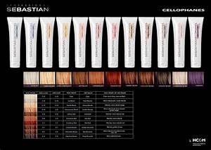 Sebastian Professional Cellophanes Color Chart Cellophane Hair Color