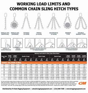 17 Ton Capacity 3 4 In Single Leg Grade 100 Mechanical Chain Sling