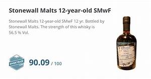 Stonewall Malts 12 Year Old Smwf Ratings And Reviews Whiskybase