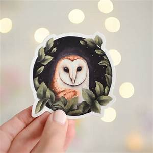 Owl Sticker Set Owl Stickers Owl Sticker Pack Owl Sticker Etsy
