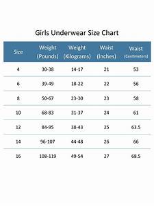 Girls Size Chart Bruin Blog