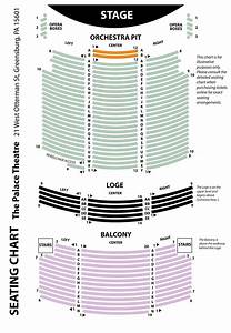 Seating Chart The Palace Theatre