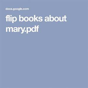 Flip Books About Mary Pdf Flip Book Ccd Activities Books