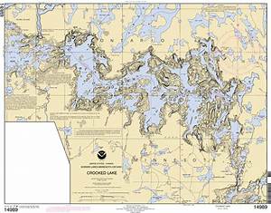 Crooked Lake Nautical Chart νοαα Charts Maps
