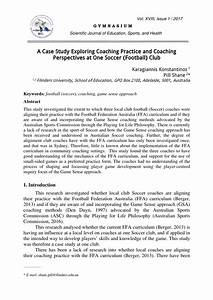 Pdf A Case Study Exploring Coaching Practice And Coaching