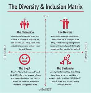 The Diversity Inclusion Matrix Point Made Learning
