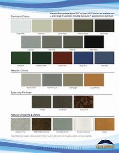 Metal Era Color Chart Roof Edge Color Color Chart