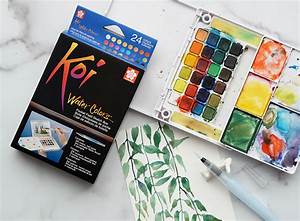 Koi Water Color Field Sketch Kit Sakura Of America