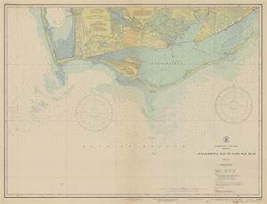 Apalachicola Bay To Cape San Blas Florida Historical Map 1943