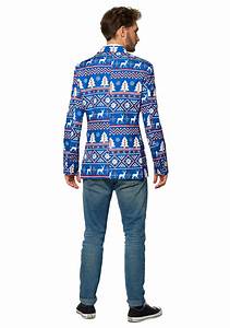 Suitmeister Blue Christmas Nordic Blazer