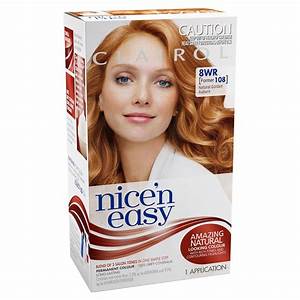 clairol nice 39 n easy 108 golden auburn permanent hair colouring system