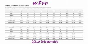 Wtoo Dress Bernice 11120 Bella Bridesmaids