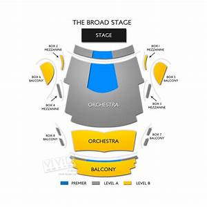 The Broad Stage Seating Chart Vivid Seats