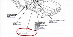 1990 Honda Accord Seatbelt Wiring Diagram