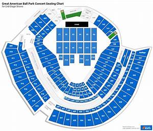 Great American Ball Park Concert Seating Chart Rateyourseats Com