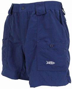 Aftco Fishing Shorts In Navy