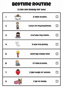 9 Best Images Of Elementary Printable Bedtime Routine Charts School