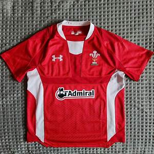 Under Armour Wales Wru Rugby 2011 2012 Shirt Jersey Under Armour