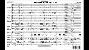 Carry On Wayward Son By Kerry Livgren Arr Michael Sweeney Youtube