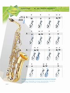 Saxophone Notes And Finger Chart