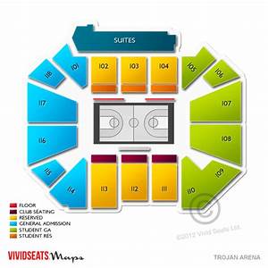 Trojan Arena Seating Chart Vivid Seats