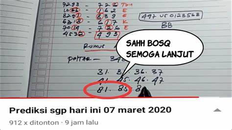 sgp hari ini