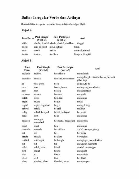 di list artinya