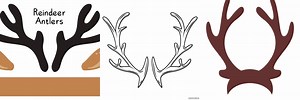 Antlers Printable
