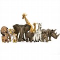 Animal Toys in Dark Background