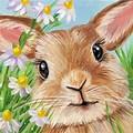 Bunny Painting Ideas with Family