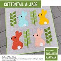 Bunny Tail and Jade Quilt Pattern