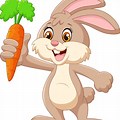 Bunny with a Carrot Cute Animated Images