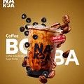 Cafe Boba Coffee Ad