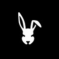 Cool Bunny Head Logo