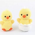 Crochet Chick Light Yellow
