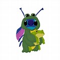 Disney Stitch in Frog Costume