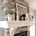 Farmhouse Fireplace Mantel