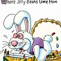 Funny Easter Bunny Cartoon Coffee Cup
