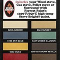 Spray Paint Color Chart