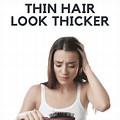 Make Thin Hair Look
