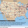 Map of Us Interstate Hig… 