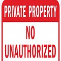 No Unauthorized